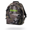 Camouflage børne rygsæk med navn broderet foran