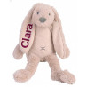 Blød Happy Horse kaninbamse i lys gammelrosa